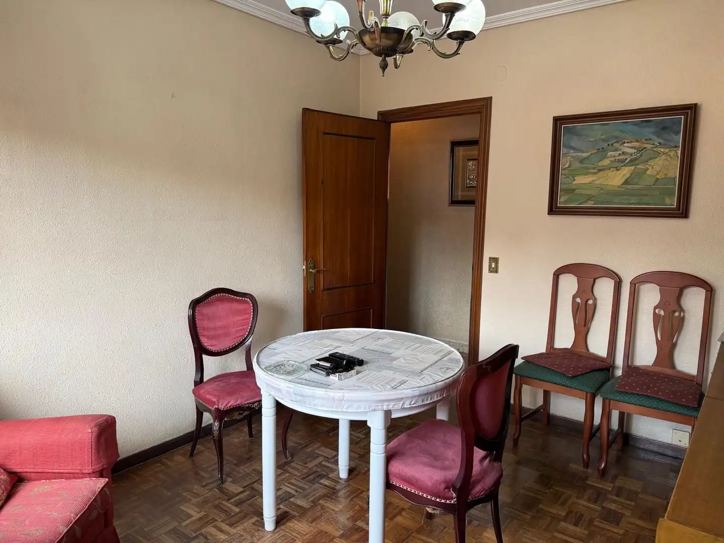 Dining room of Flat for sale in Valladolid  with Heating, Terrace and Storage room