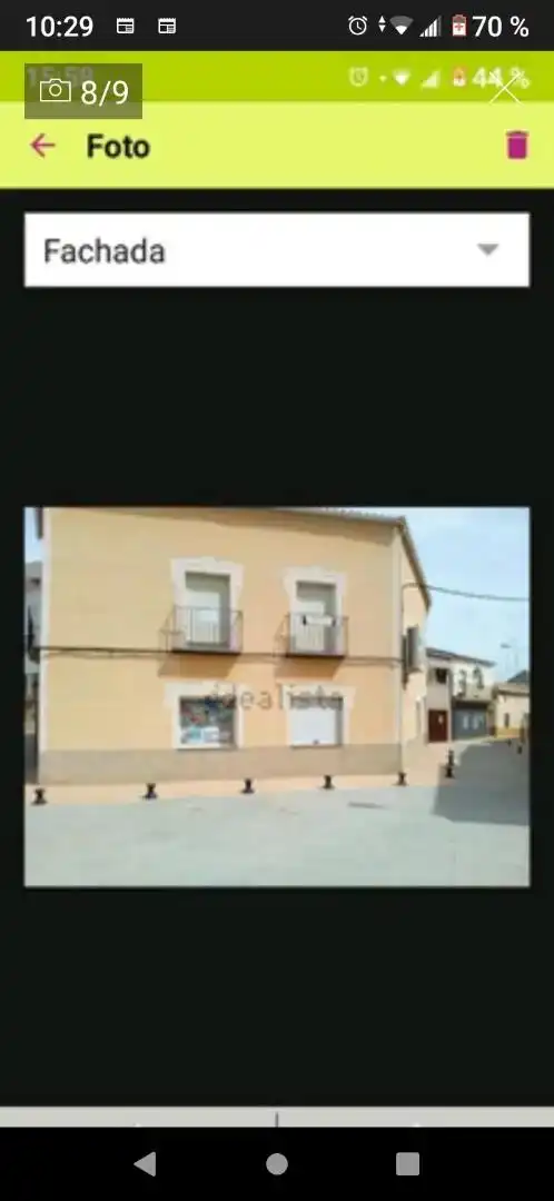 Vista exterior de Casa adosada en venda en Viso del Marqués, Ciudad Real