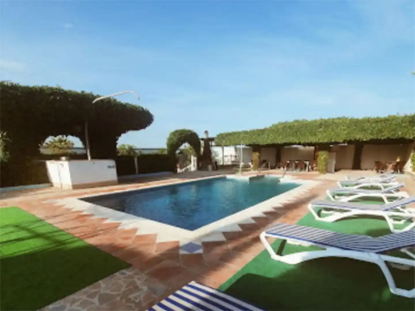 Garten von Country house zum Verkauf in Campillos mit Klimaanlage, Schwimmbad und Balkon