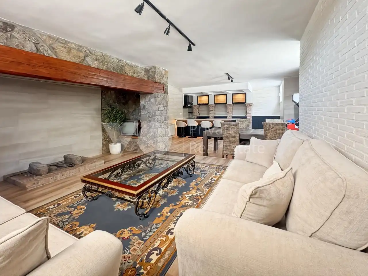 Living room of Houses for sale in Boadilla del Monte  with Air Conditioner, Heating and Private garden
