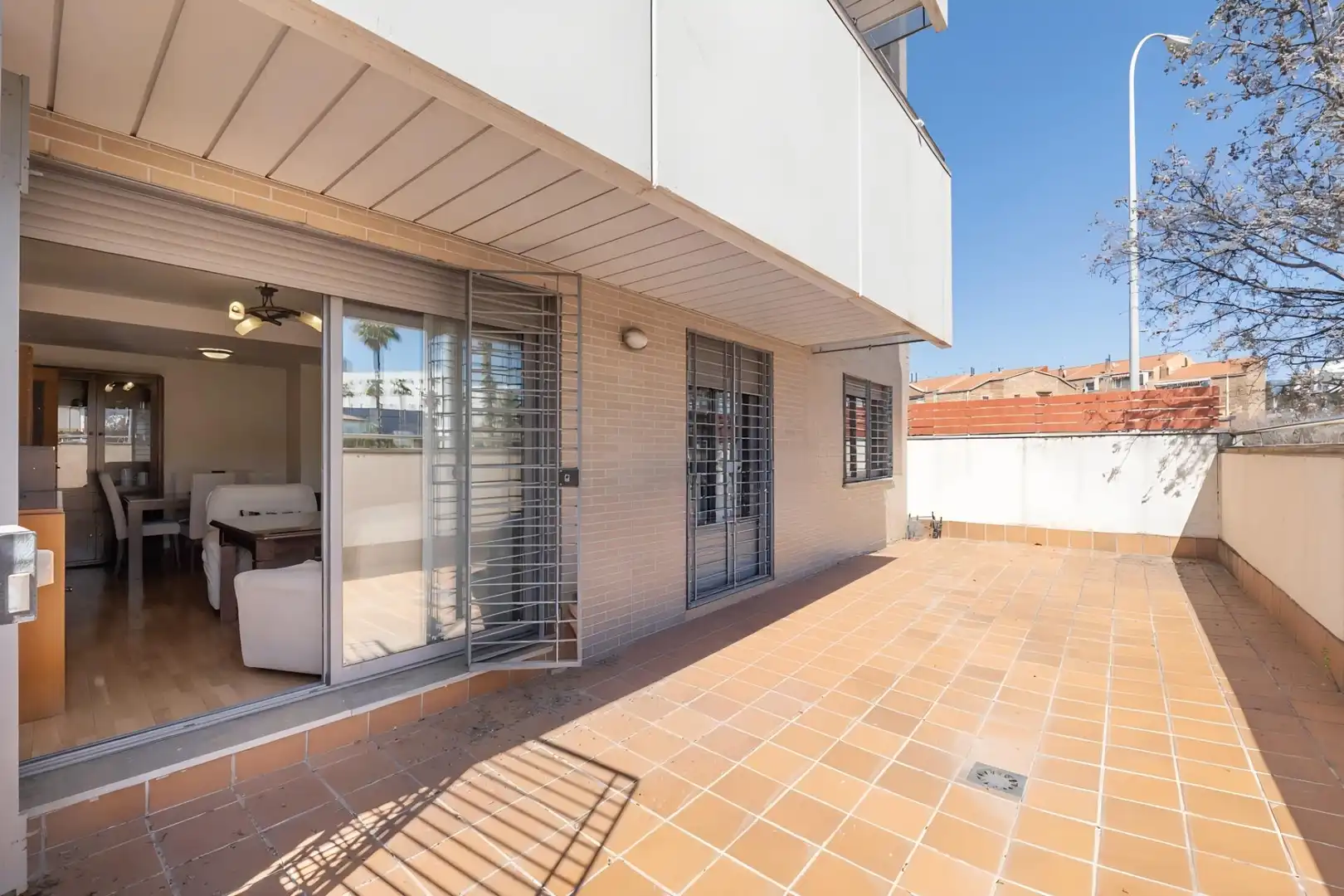 Terrace of Flat for sale in Granada  with Air Conditioner, Heating and Private garden