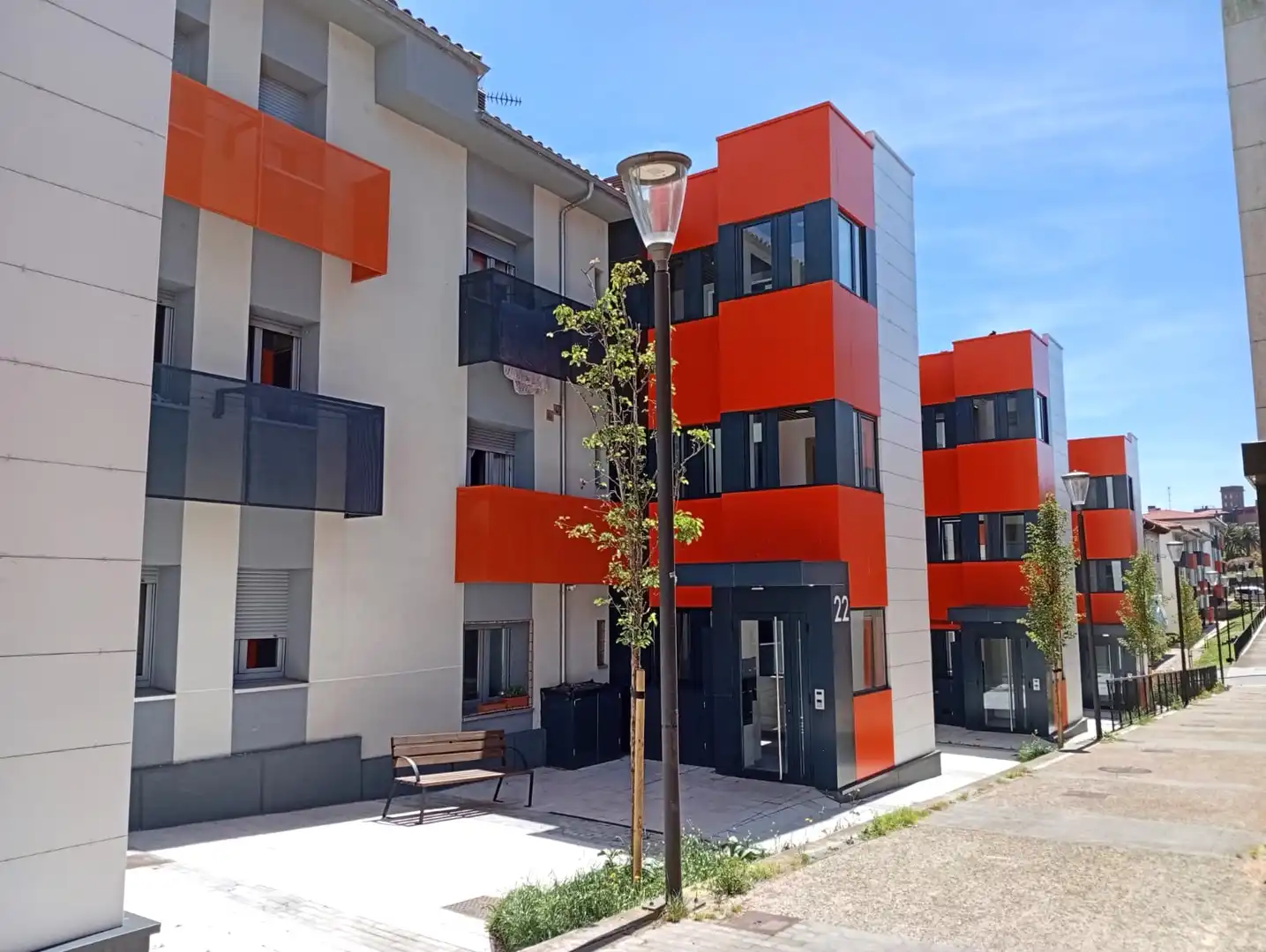 Vista exterior de Piso en venta en Gijón  con Parquet