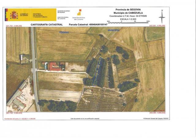 Finca rústica en Venta en Cabezuela