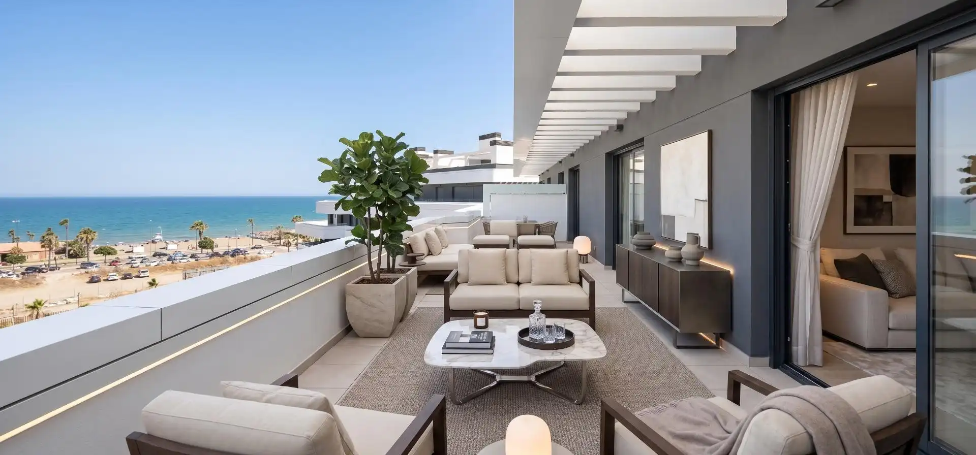 Terrassa de Àtic en venda en Torremolinos amb Aire condicionat, Calefacció i Jardí privat