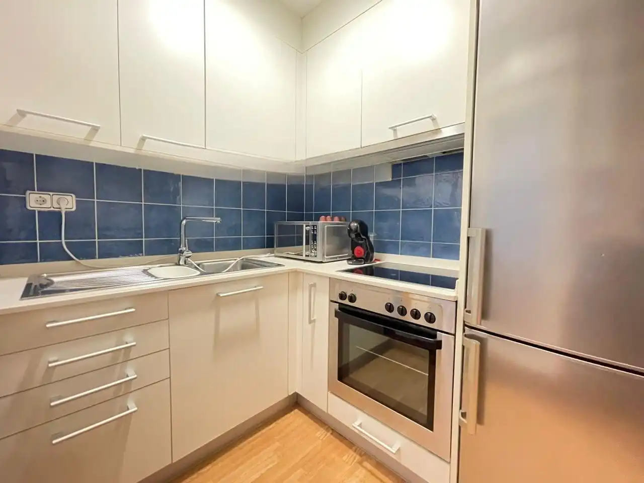 Cocina de Piso en venta en Ourense Capital  con Calefacción, Terraza y Amueblado
