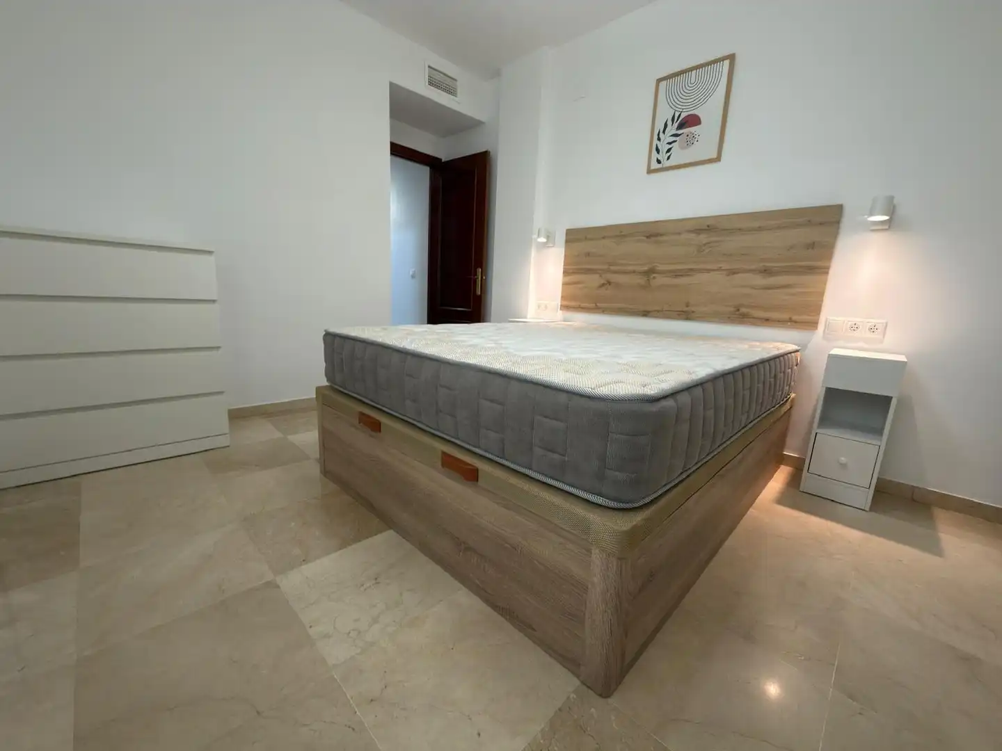Bedroom of Flat for rent in Córdoba  with Air Conditioner, Heating and Furnished