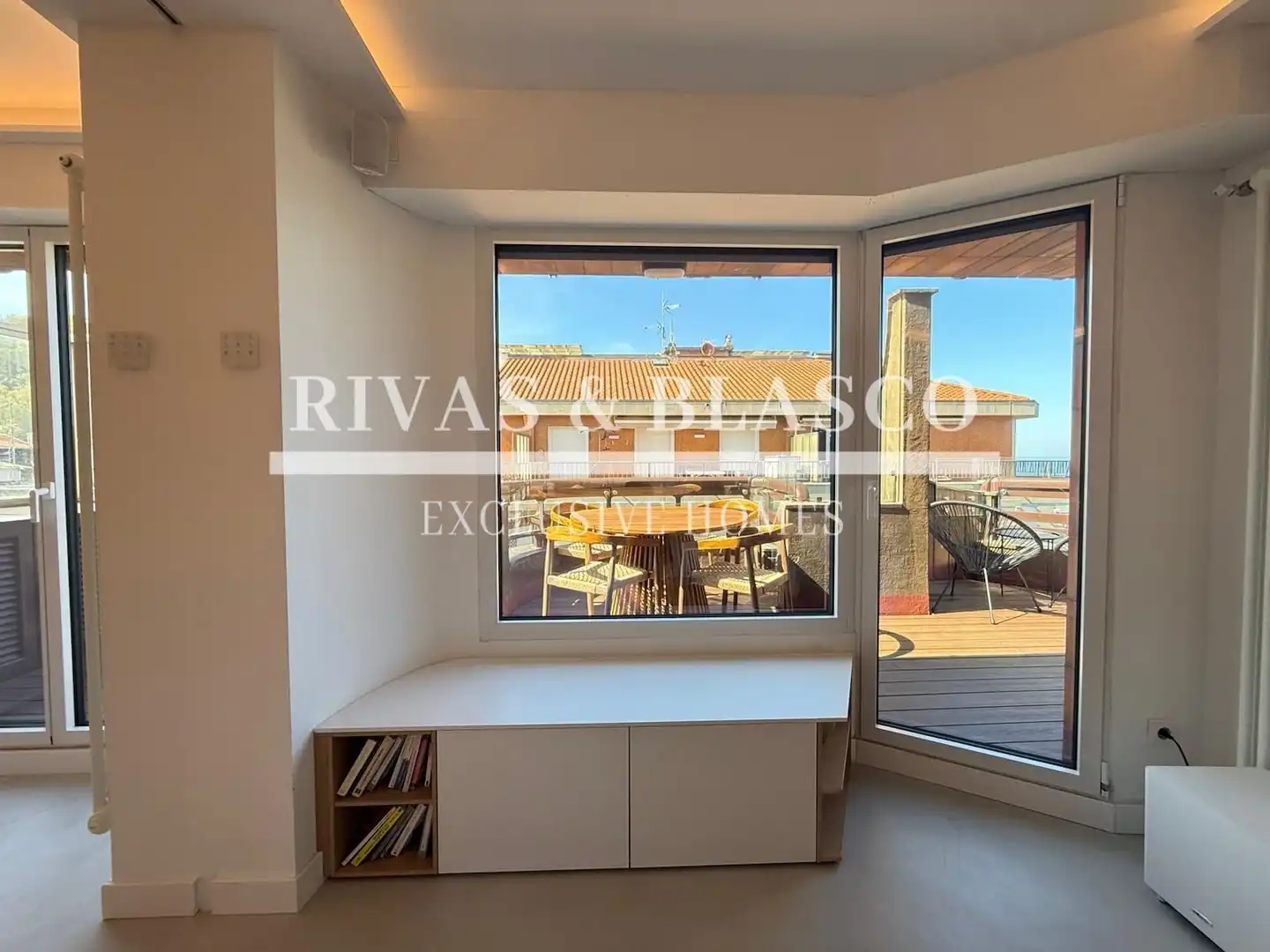 Terraza de Apartamento de alquiler en Donostia - San Sebastián  con Calefacción, Terraza y Amueblado