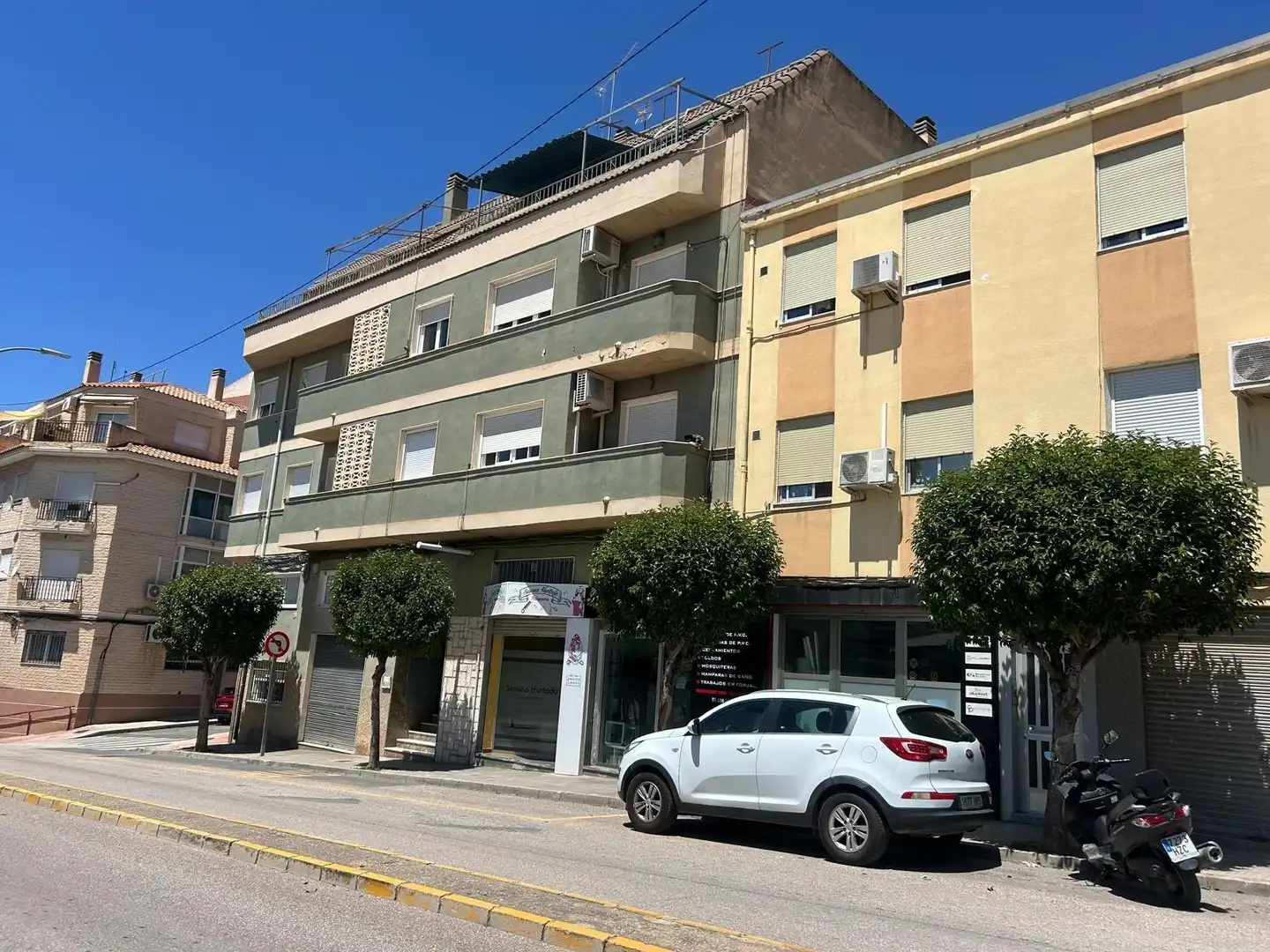 Exterior view of Flat for sale in Petrer  with Air Conditioner, Heating and Balcony