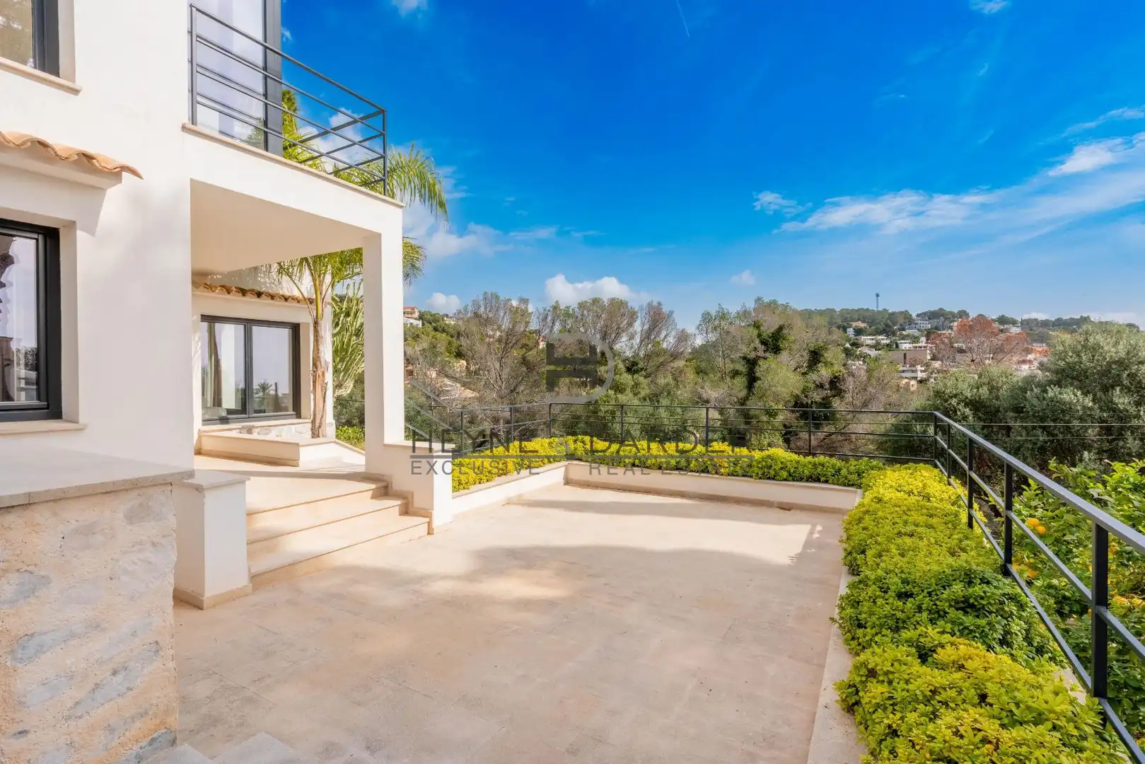 Terraza de Casa o chalet en venta en Calvià con Aire acondicionado, Jardín privado y Piscina