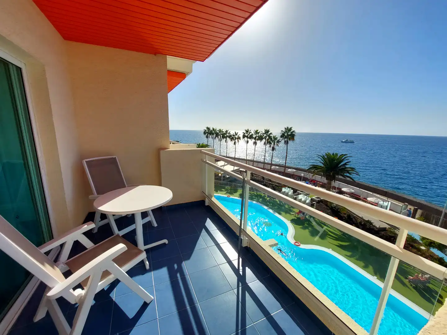 Terrace of Apartments for rent in Mogán  with Furnished, Washing machine and Microwave