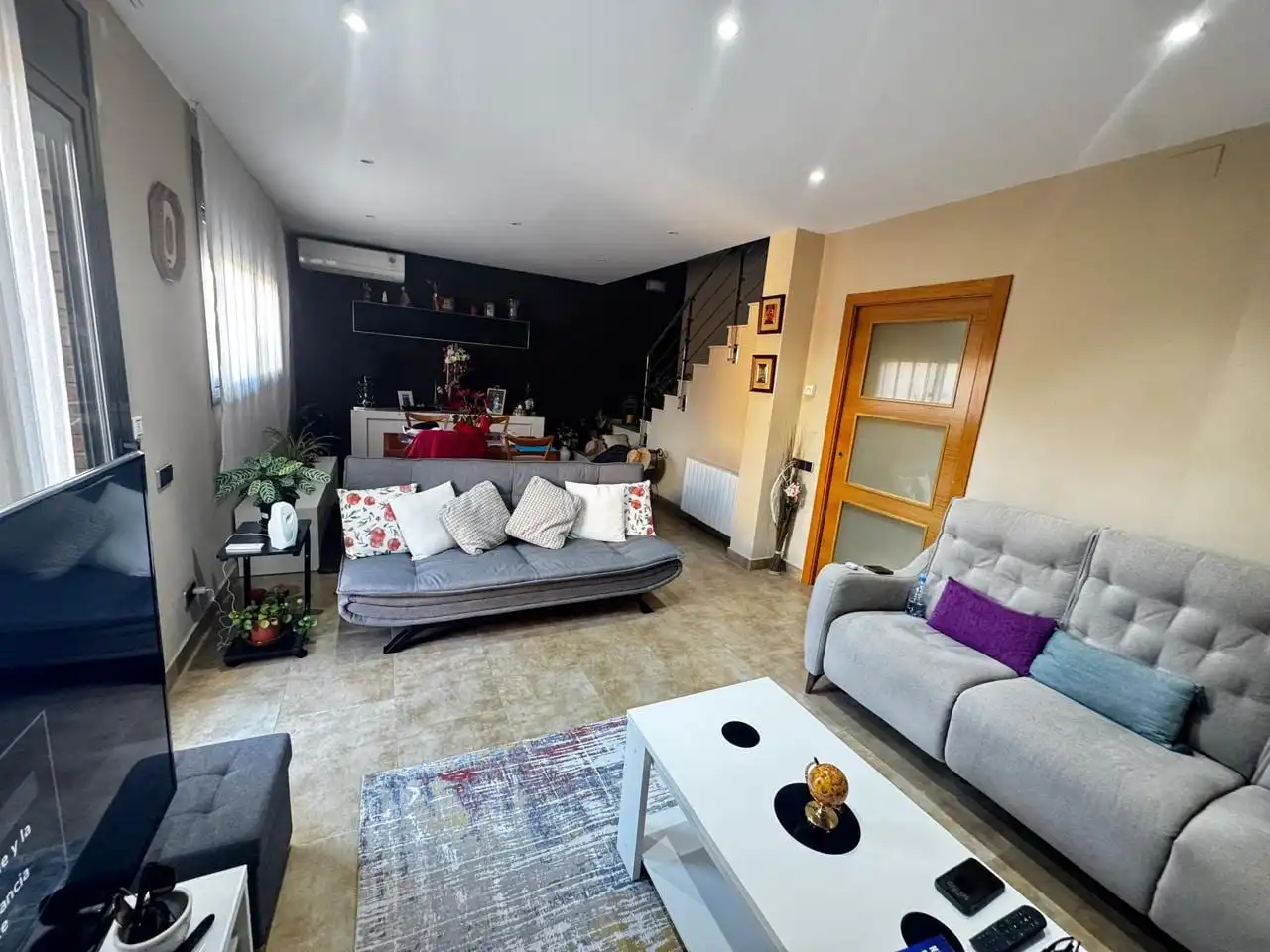 Sala d'estar de Casa o xalet en venda en Premià de Mar amb Jardí privat i Terrassa