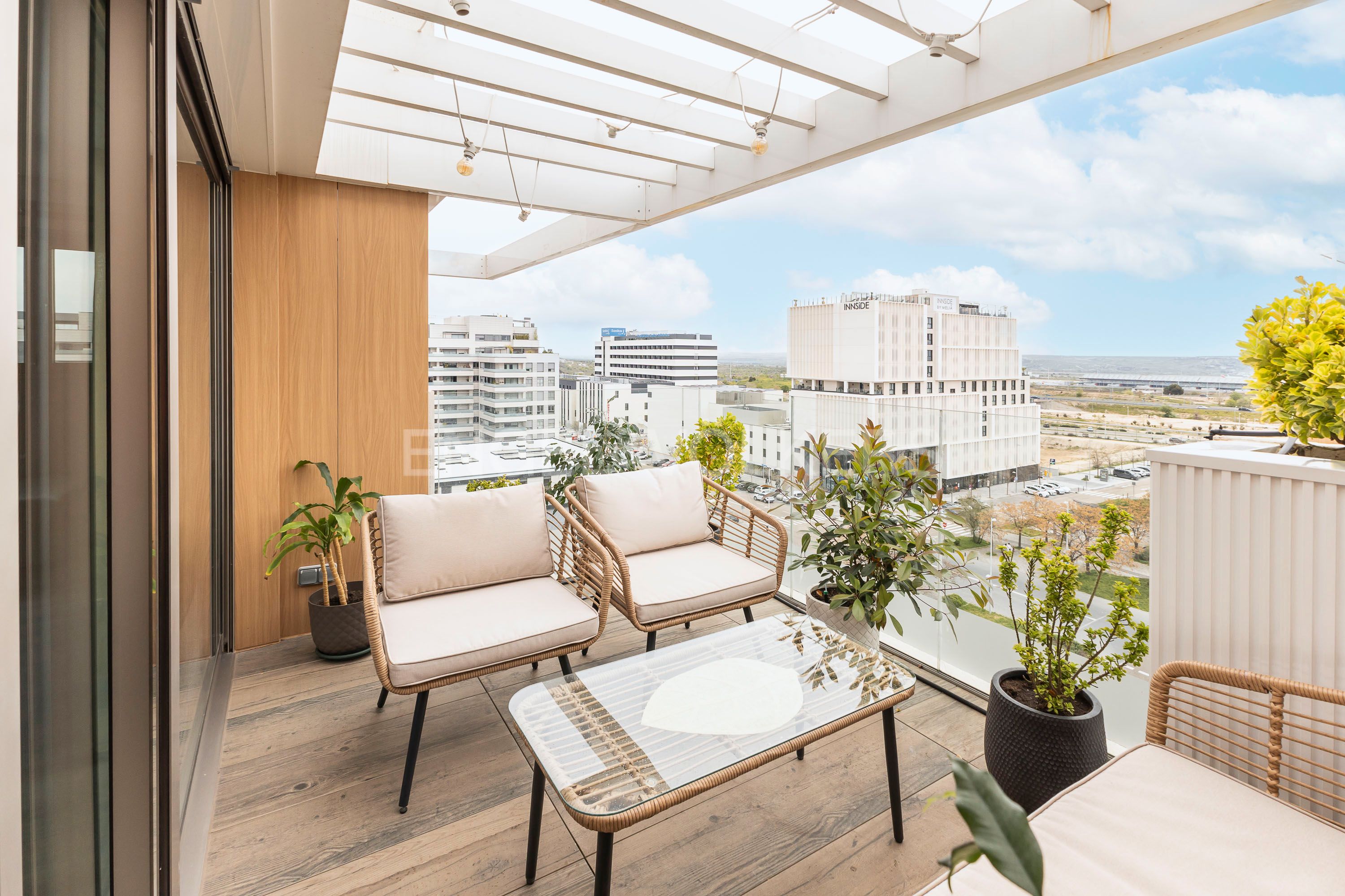 Terrassa de Apartament en venda en  Madrid Capital amb Aire condicionat, Calefacció i Terrassa