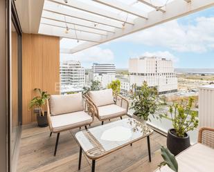 Terrassa de Apartament en venda en  Madrid Capital amb Aire condicionat, Calefacció i Terrassa