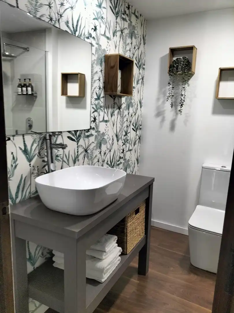 Bathroom of Flat for rent in Alboraya  with Community pool
