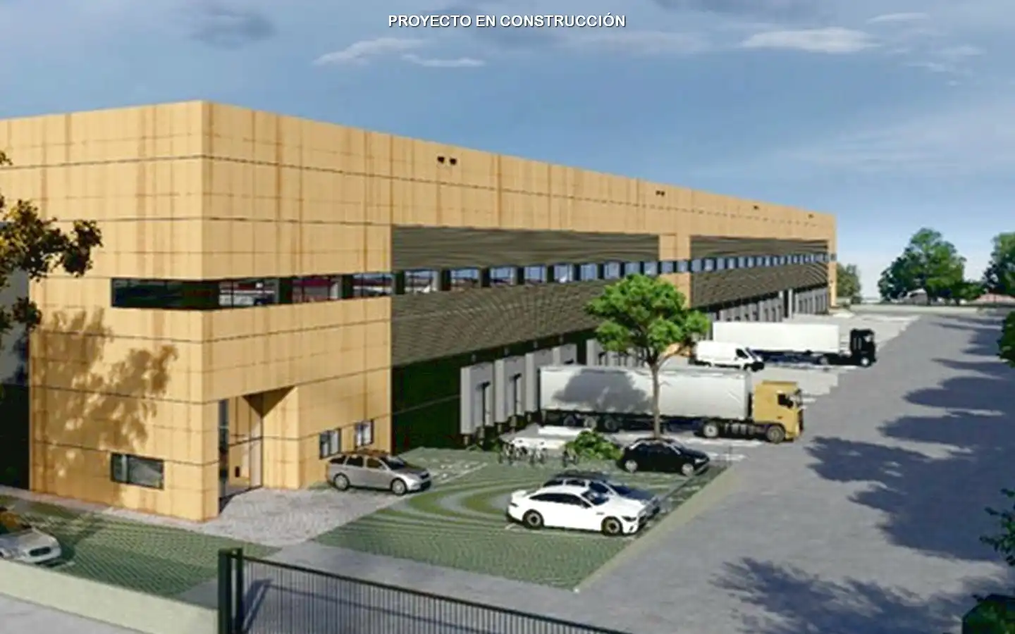 Außenansicht von Fabrikhallen zur Miete in Martorell