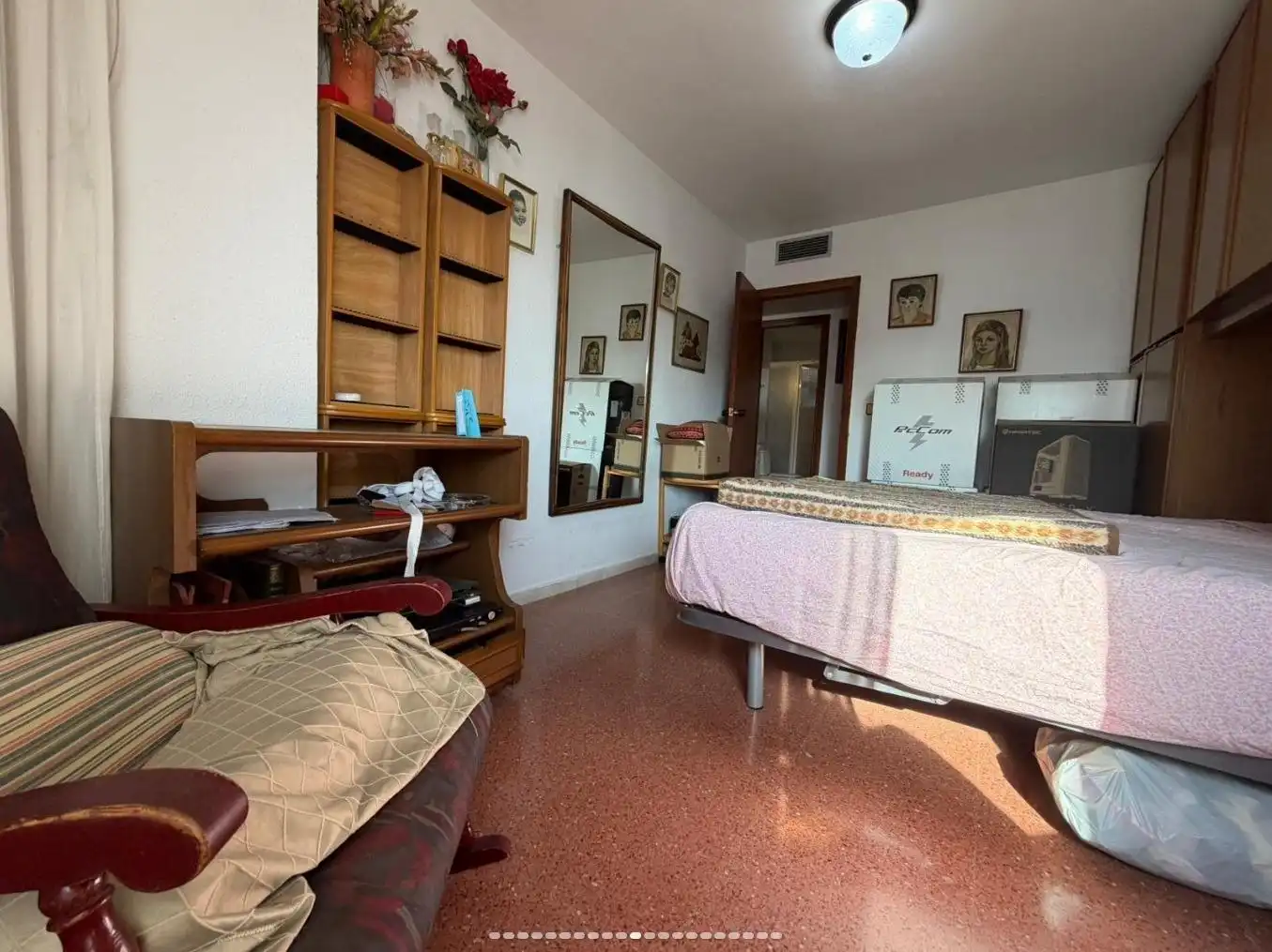 Bedroom of Flat for sale in Águilas  with Air Conditioner, Terrace and Balcony
