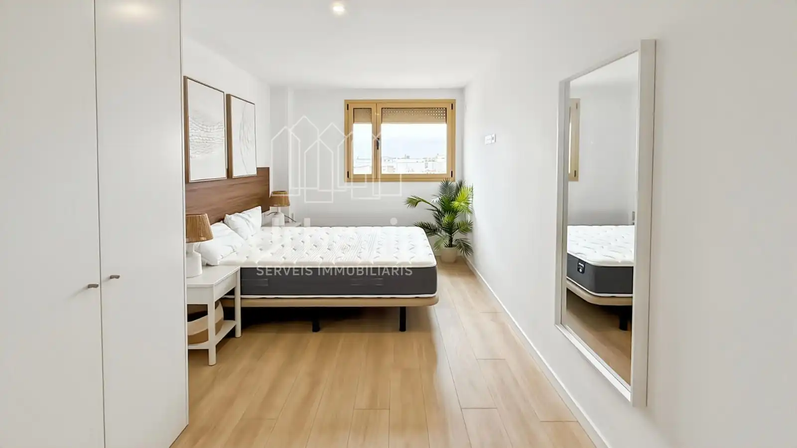 Habitación de Piso de alquiler en Badalona con Aire acondicionado, Calefacción y Terraza