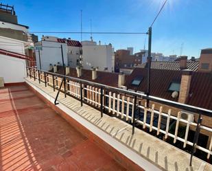 Exterior view of Flat to rent in  Madrid Capital  with Air Conditioner, Heating and Terrace