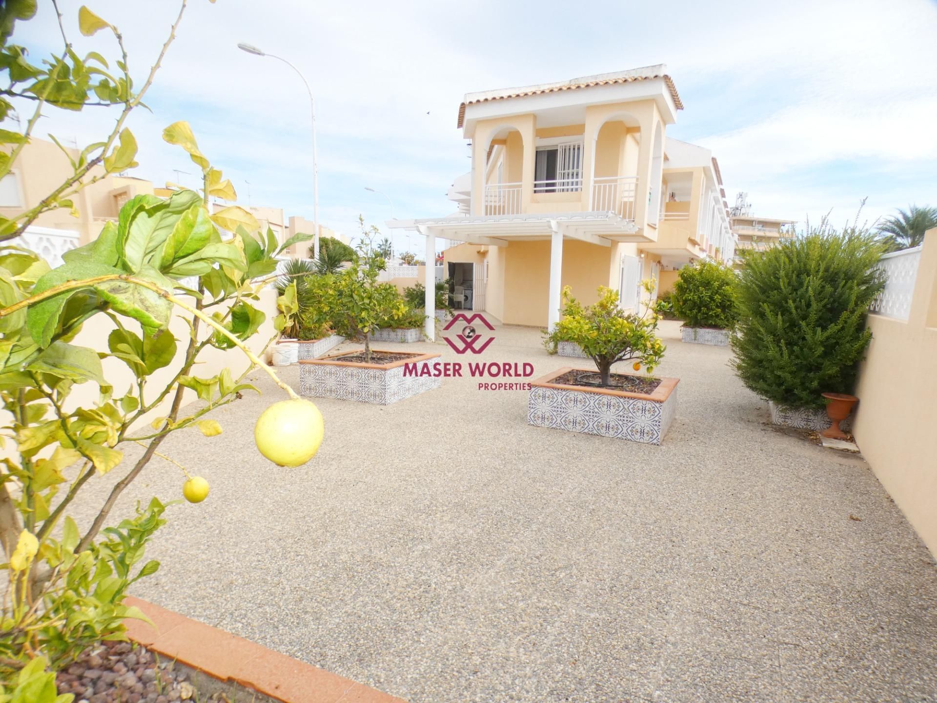 Exterior view of Duplex for sale in Mazarrón  with Private garden, Terrace and Furnished