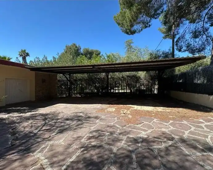 Terraza de Casa o chalet en venta en Paterna con Aire acondicionado, Jardín privado y Piscina