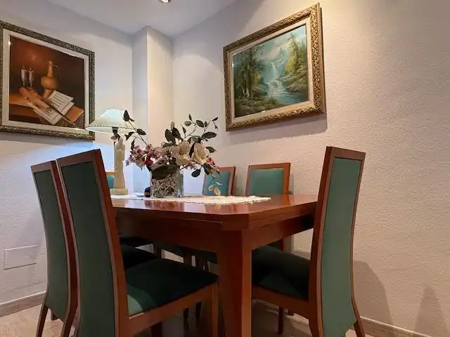 Menjador de Dúplex en venda en Murcia amb Aire condicionat, Calefacció i Jardí privat