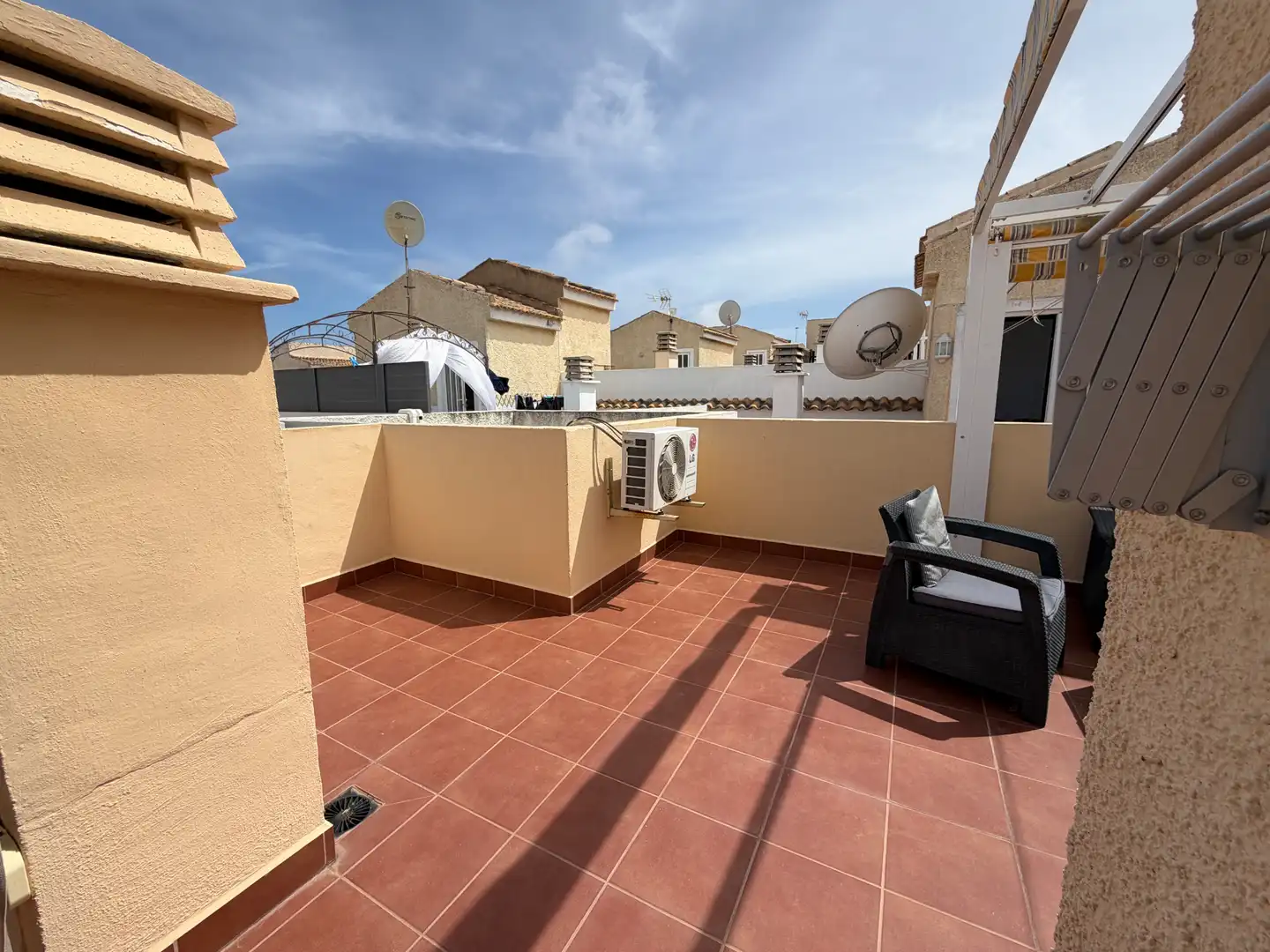 Terraza de Casa adosada en venta en Santa Pola con Aire acondicionado, Terraza y Amueblado