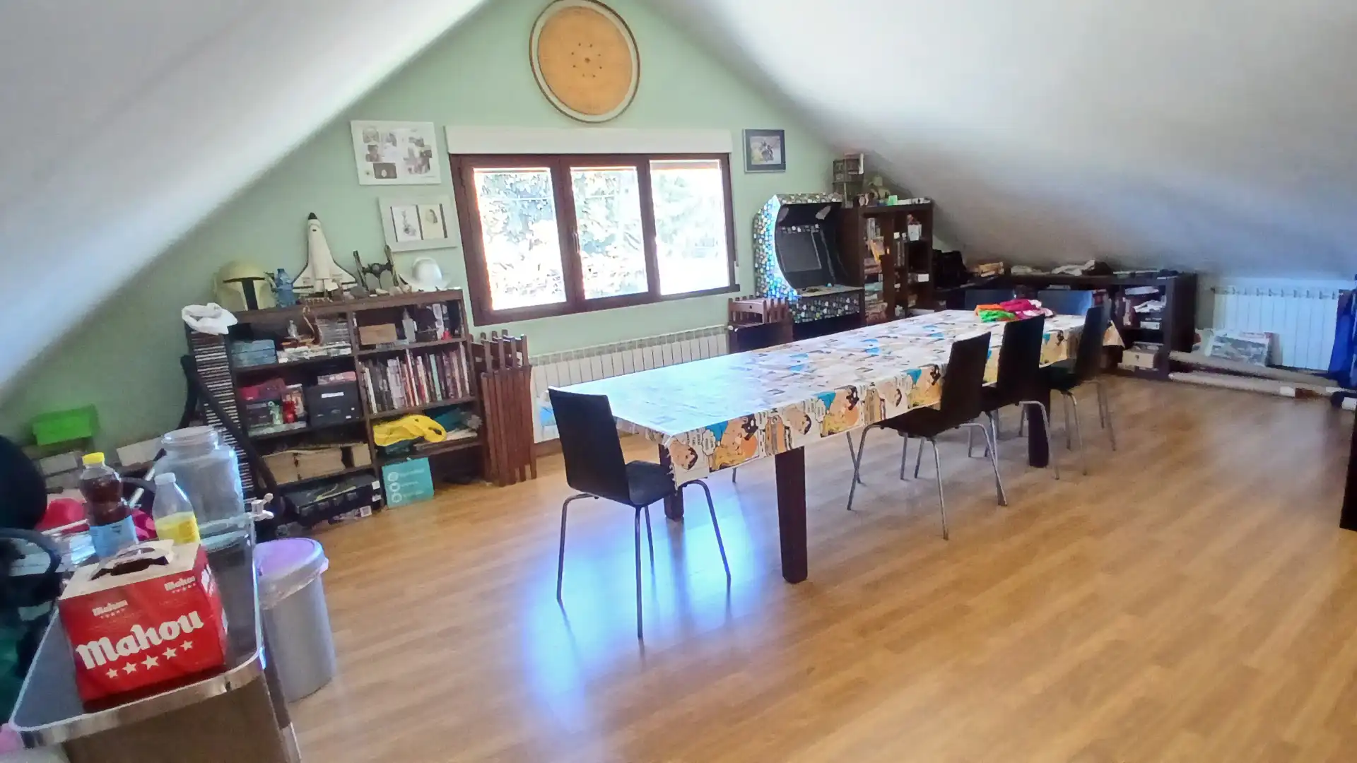 Menjador de Casa o xalet en venda en Guadarrama amb Aire condicionat, Calefacció i Jardí privat
