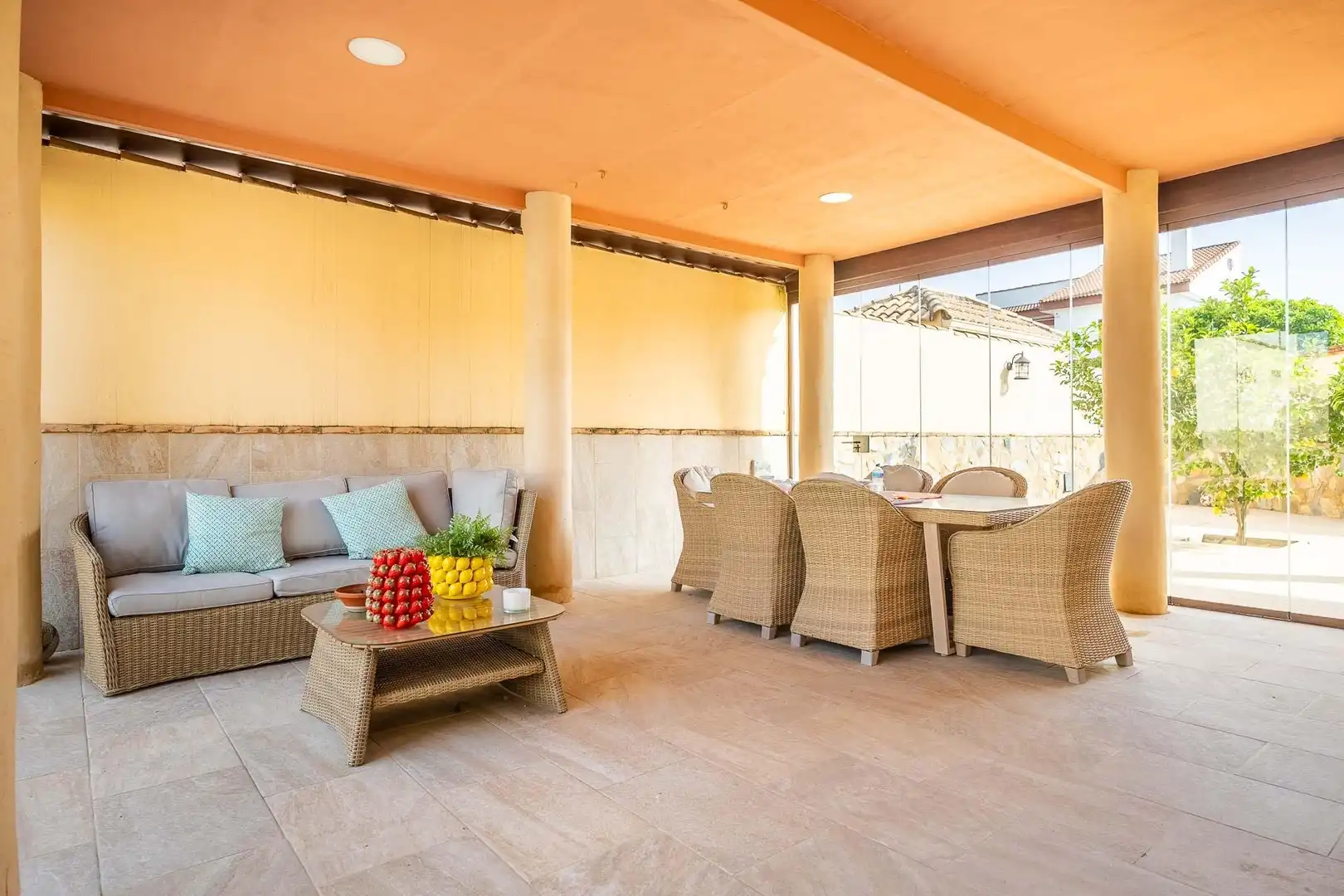 Terraza de Casa o chalet en venta en Montequinto con Aire acondicionado, Jardín privado y Terraza