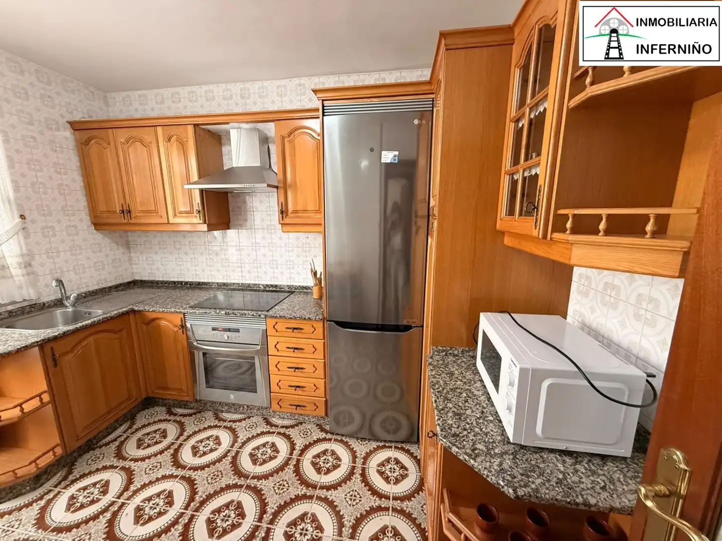 Kitchen of Flat for rent in Ferrol  with Terrace