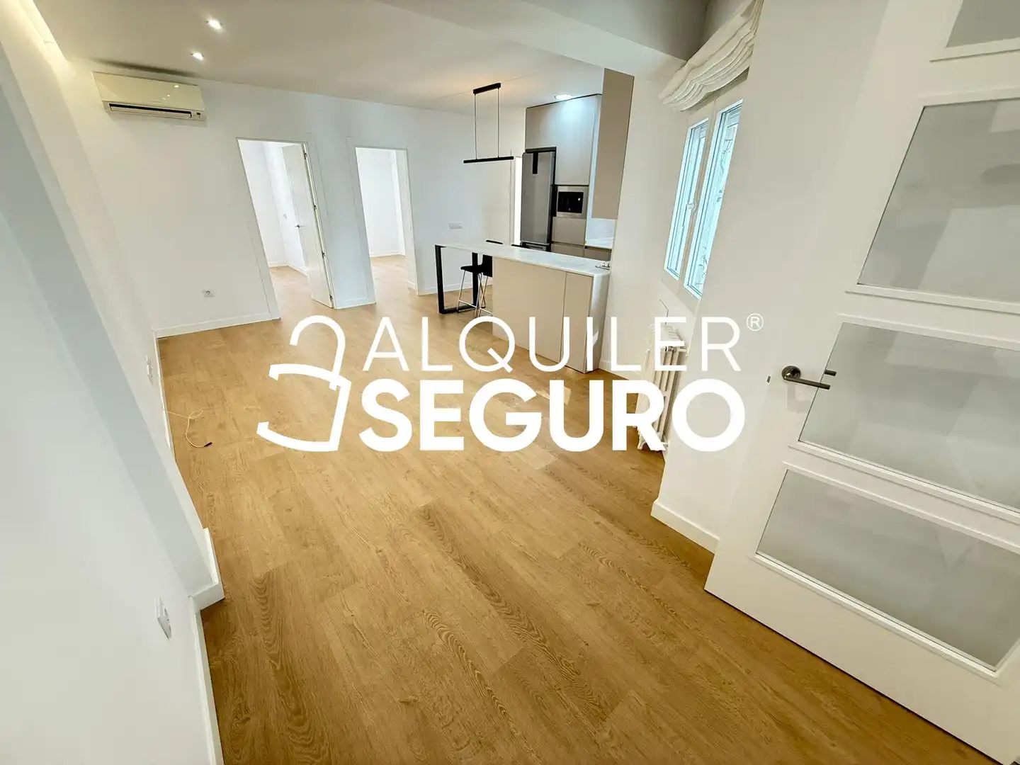 Exterior view of Flat for rent in Madrid  with Air Conditioner and Heating