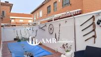 Terrace of Single-family semi-detached for sale in Numancia de la Sagra  with Air Conditioner, Terrace and Swimming Pool