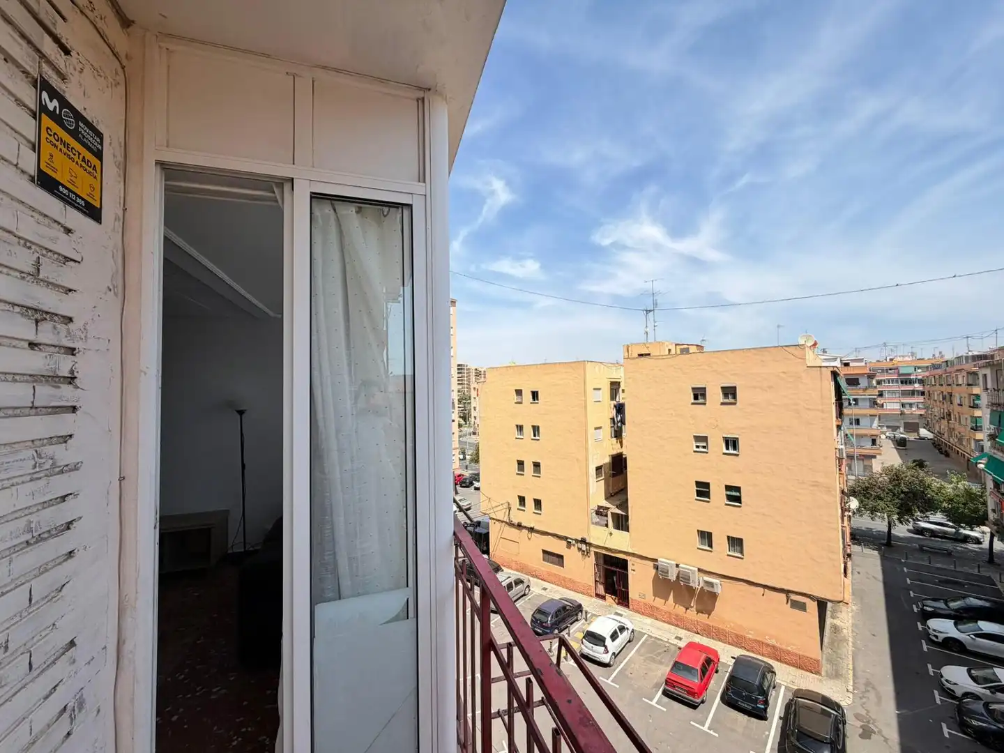 Schlafzimmer von Wohnung zur Miete in Alicante / Alacant mit Balkon