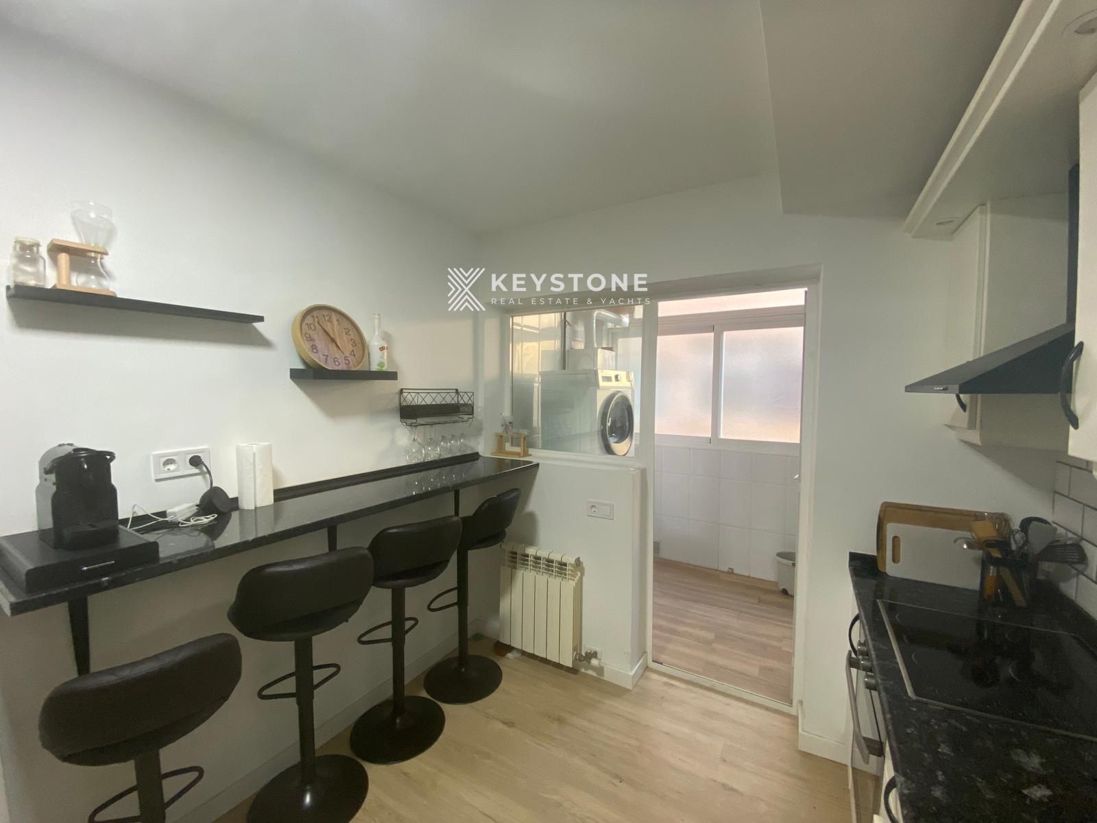 Cocina de Piso de alquiler en  Palma de Mallorca con Aire acondicionado, Calefacción y Terraza