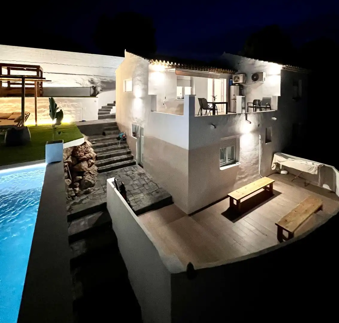 Terrassa de Casa o xalet en venda en Dénia amb Aire condicionat, Calefacció i Jardí privat