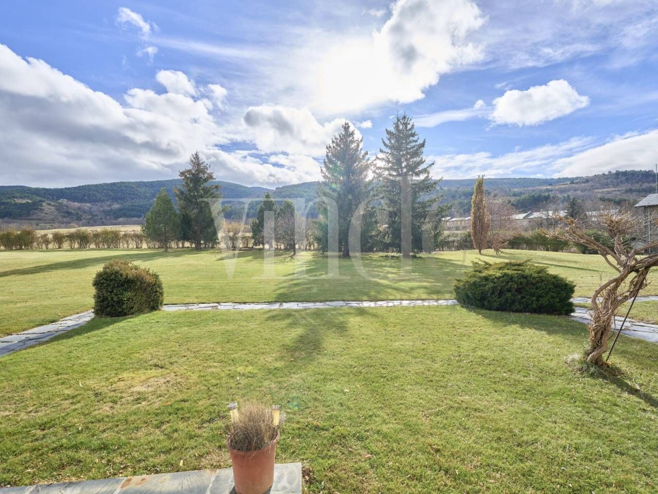 Garten von Einfamilien-Reihenhaus zum Verkauf in Puigcerdà mit Heizung, Parkett und Terrasse