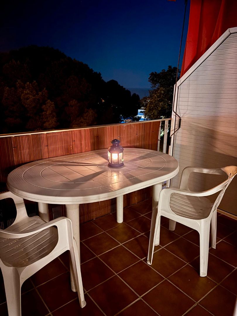 Terraza de Piso en venta en Lloret de Mar con Piscina, Amueblado y Balcón