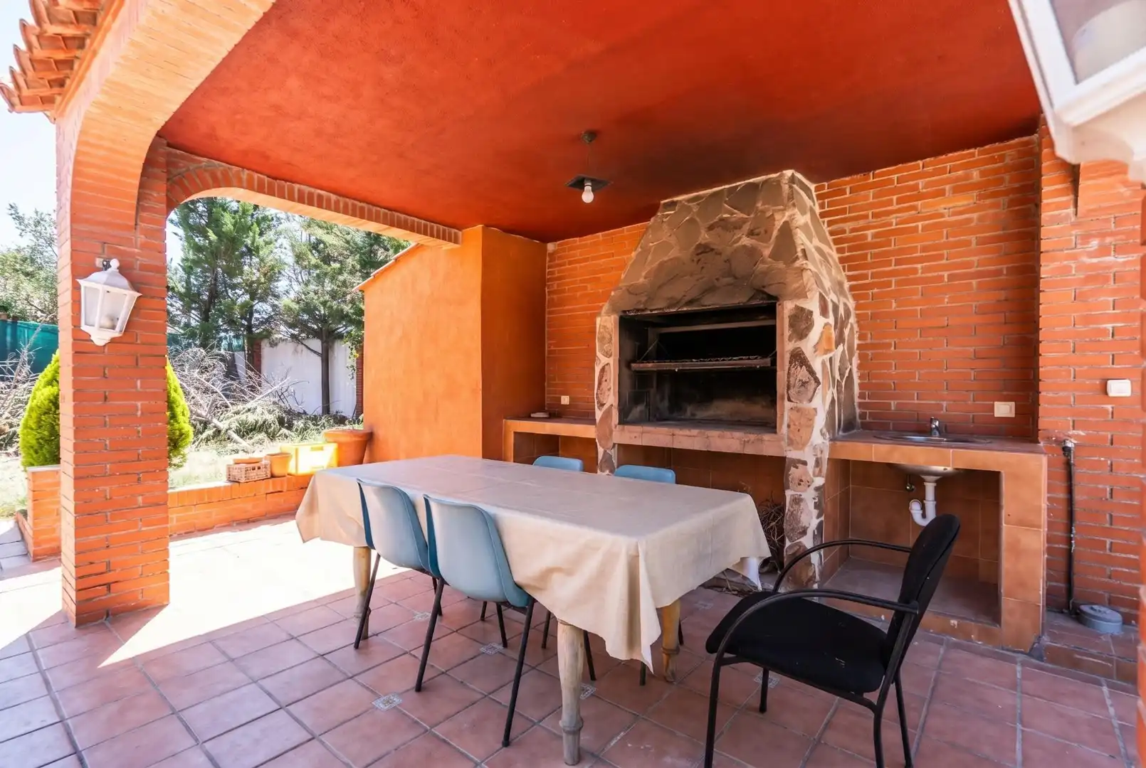 Terraza de Casa o chalet en venta en Rivas-Vaciamadrid con Aire acondicionado, Calefacción y Jardín privado