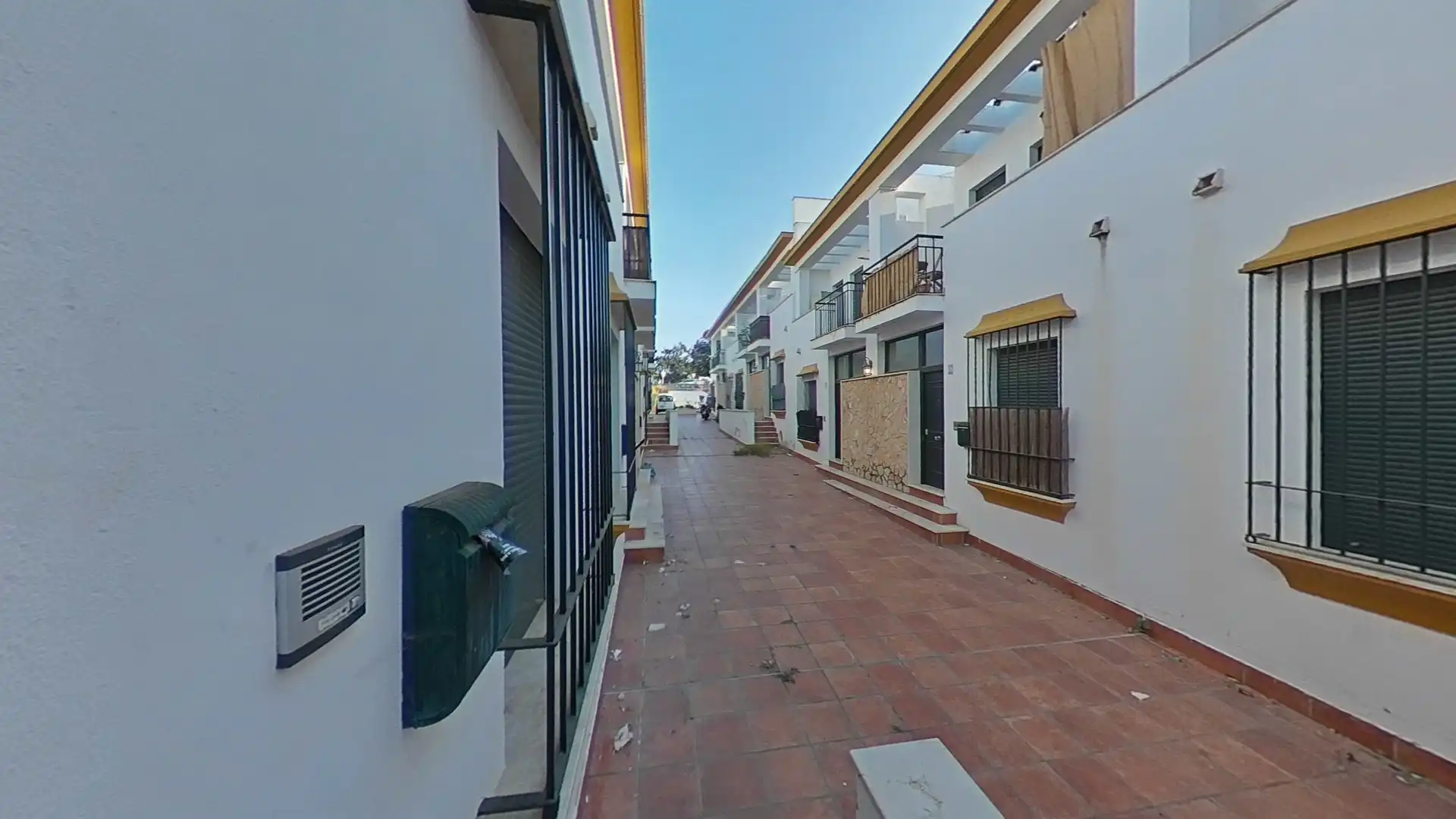 Vista exterior de Casa adosada en venta en Isla Cristina con Balcón