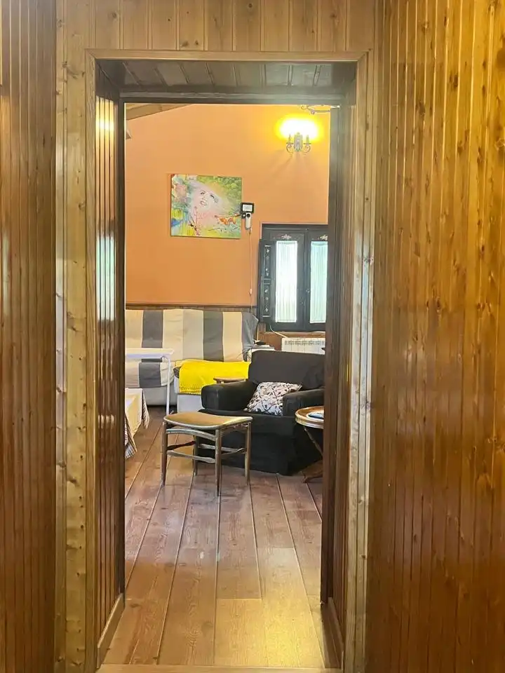 Sala de estar de Finca rústica en venta en Cabrero con Jardín privado y Piscina
