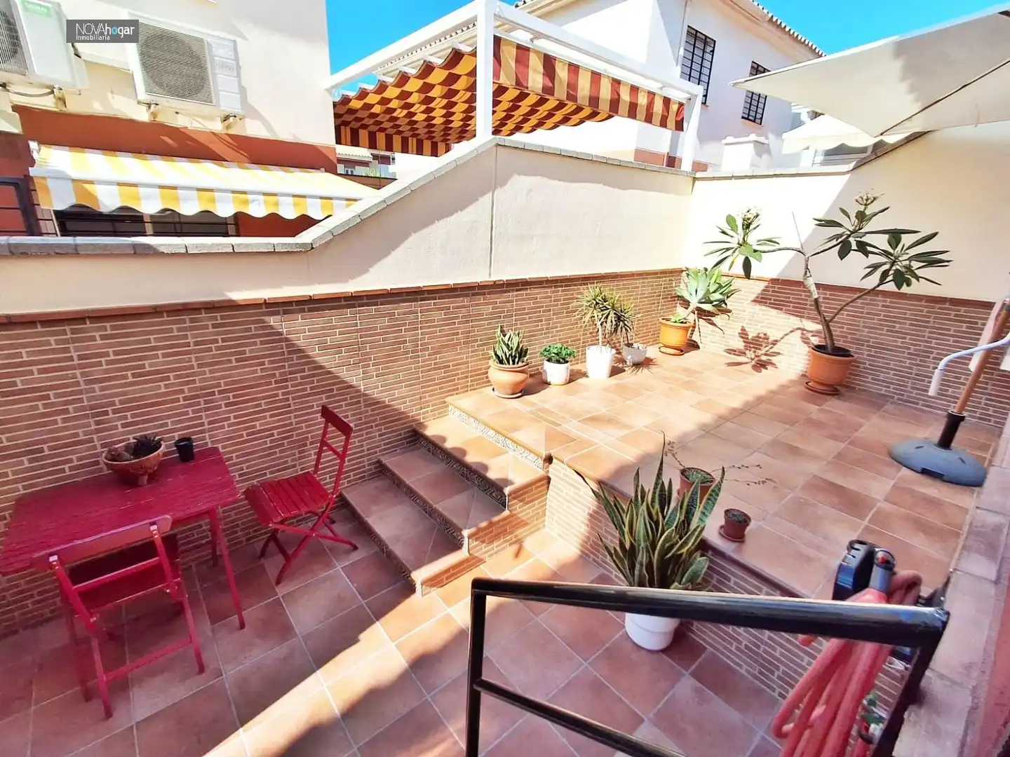 Terrassa de Casa adosada en venda en Málaga amb Aire condicionat, Calefacció i Terrassa