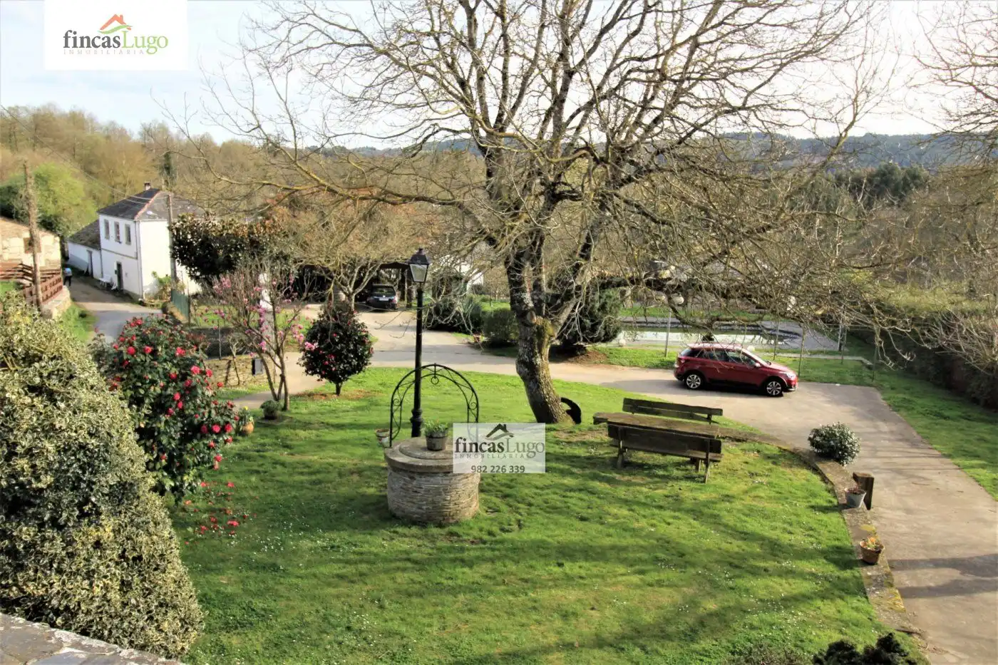 Jardín de Casa o chalet en venta en Lugo con Jardín privado, Terraza y Trastero