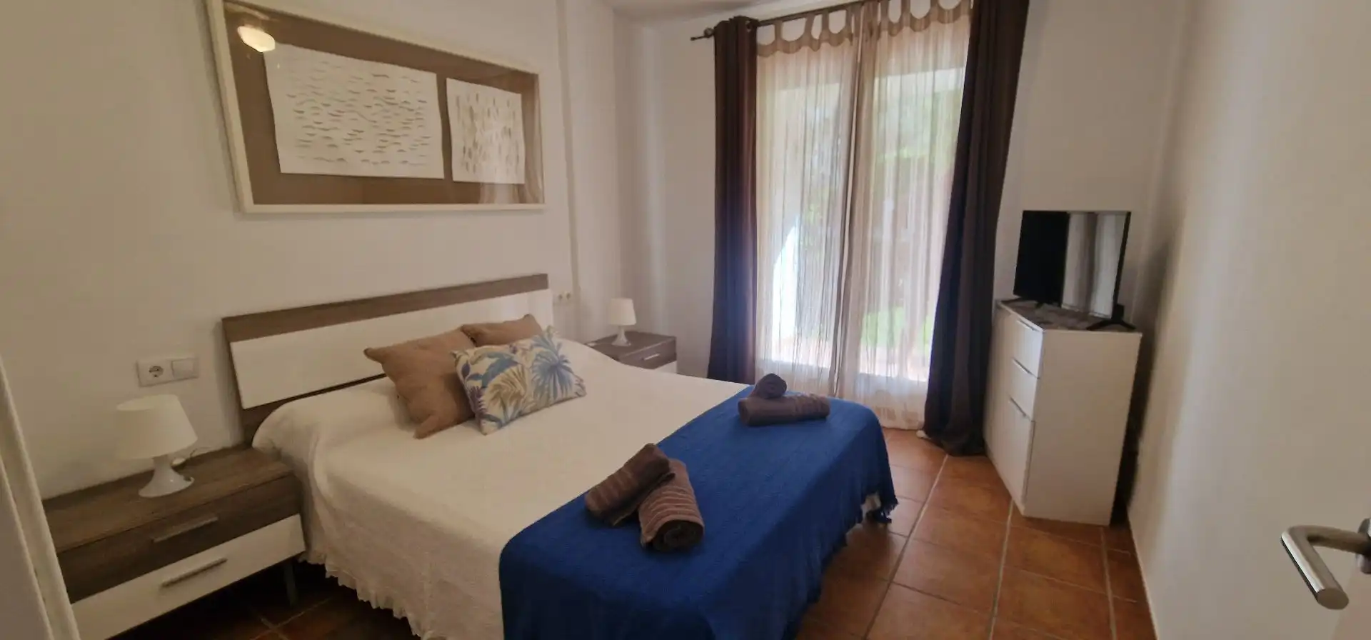 Dormitori de Apartament en venda en Mojácar amb Aire condicionat, Calefacció i Jardí privat