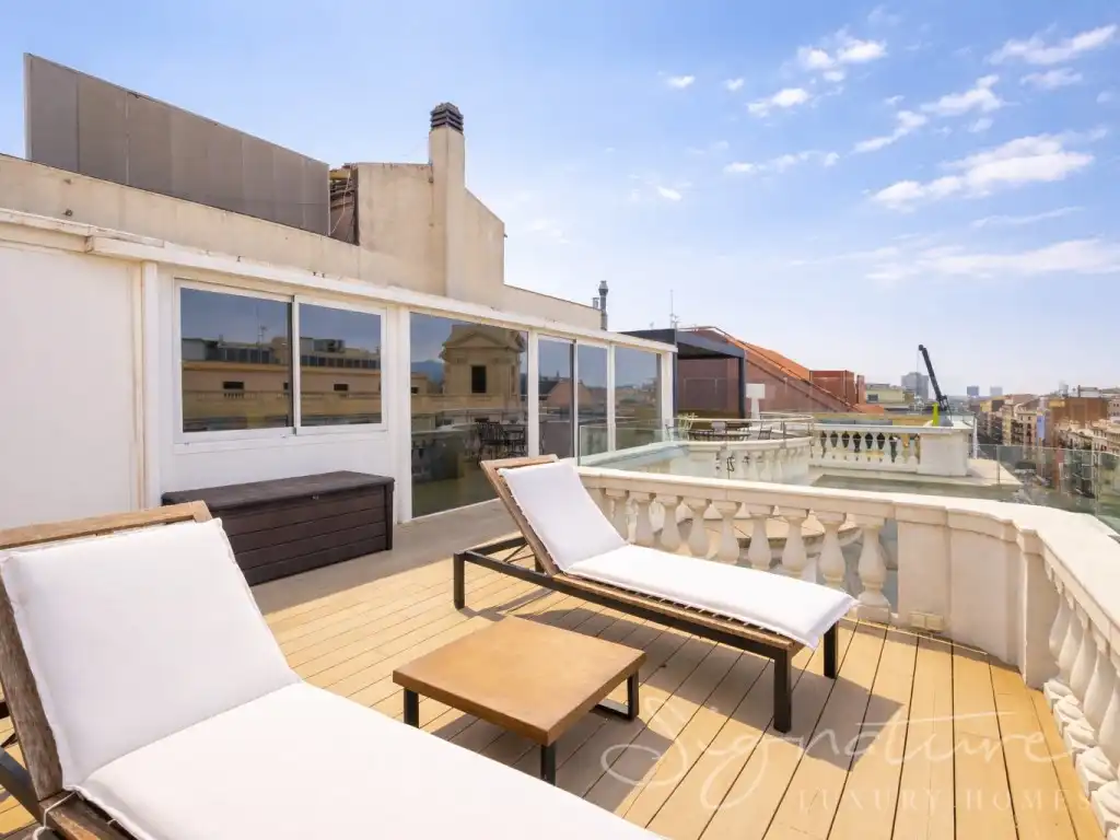 Penthouse mit Aufzug zur Miete in Calle Arago, imagen 28