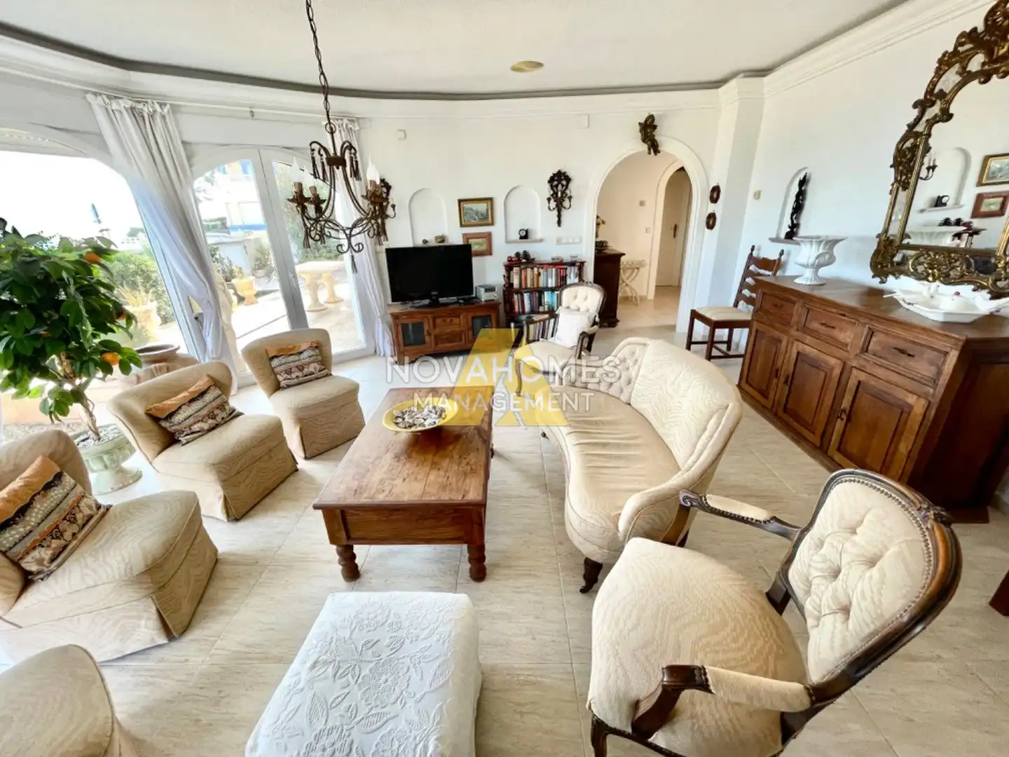 Living room of Houses for sale in La Manga del Mar Menor  with Terrace, Storage room and Swimming Pool
