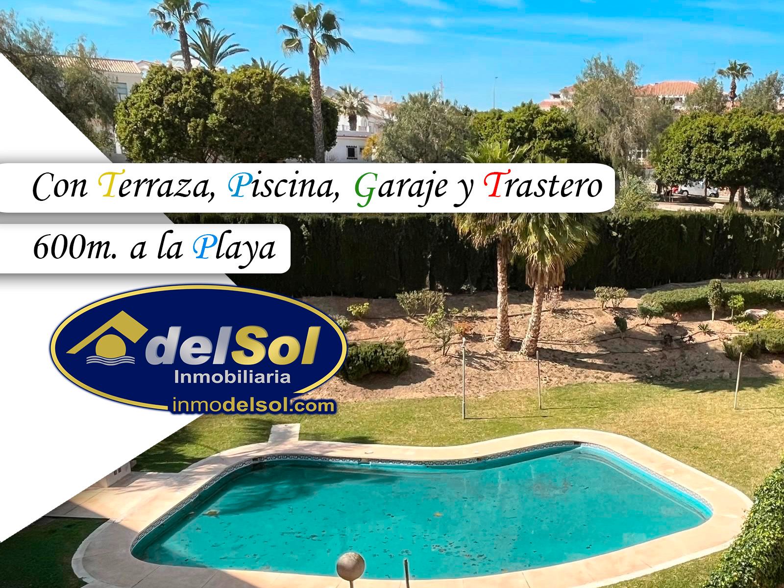 Garden of Flat for sale in Vélez-Málaga  with Terrace, Storage room and Furnished