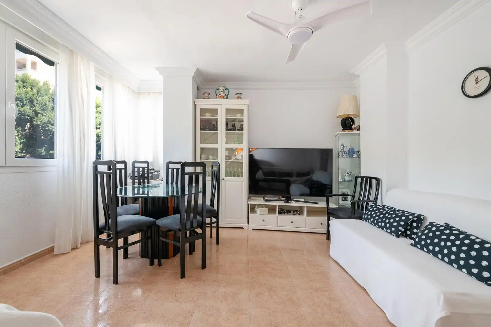 Sala d'estar de Dúplex en venda en Málaga amb Aire condicionat, Calefacció i Moblat