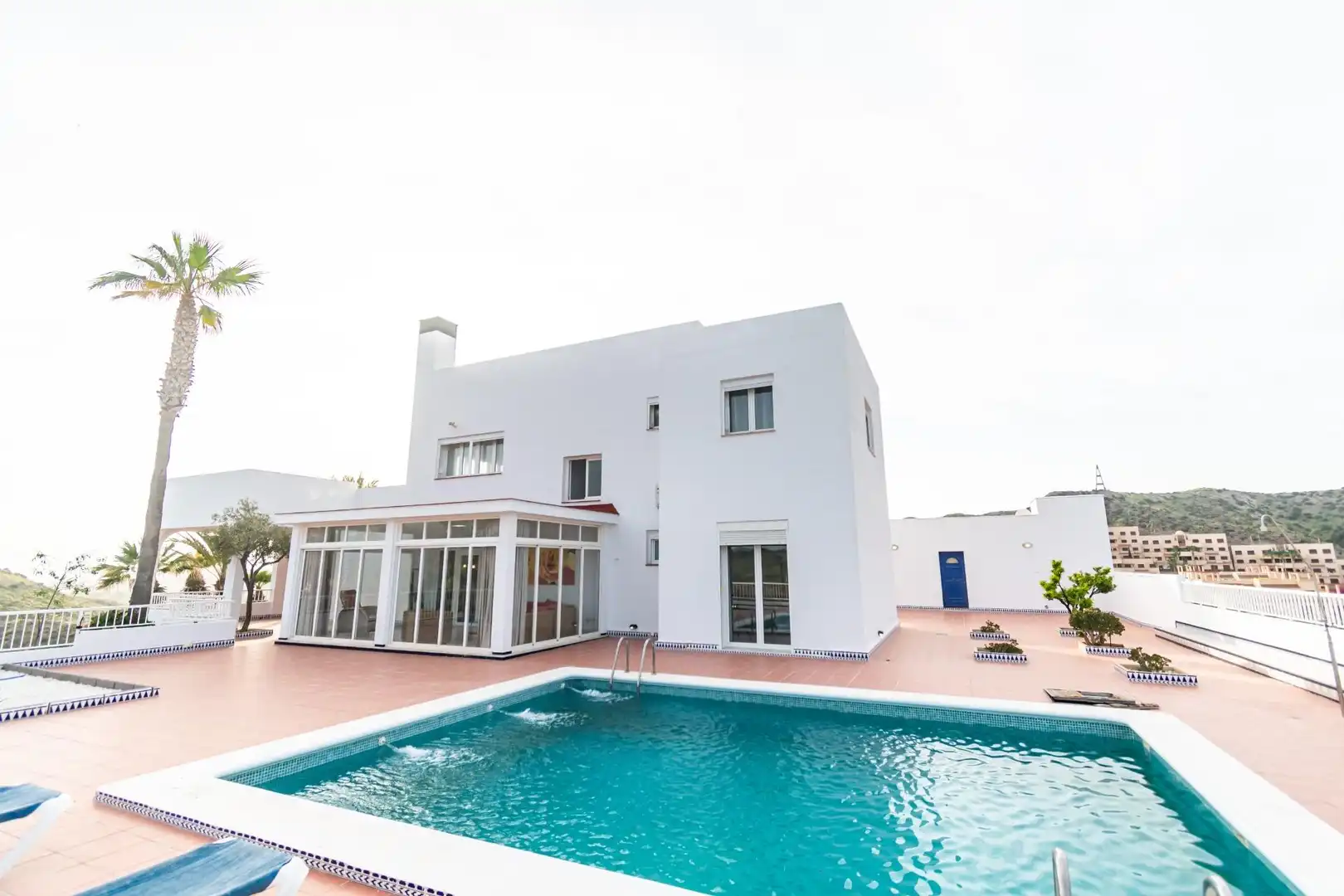 Piscina de Casa o xalet en venda en Águilas amb Aire condicionat, Jardí privat i Terrassa