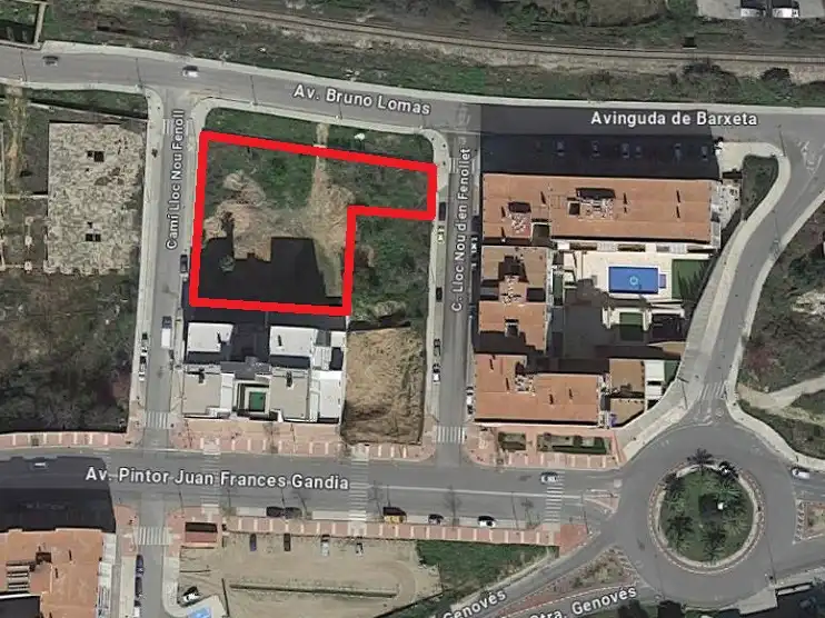 Terreny residencial en venda a Avinguda de Barxeta 8