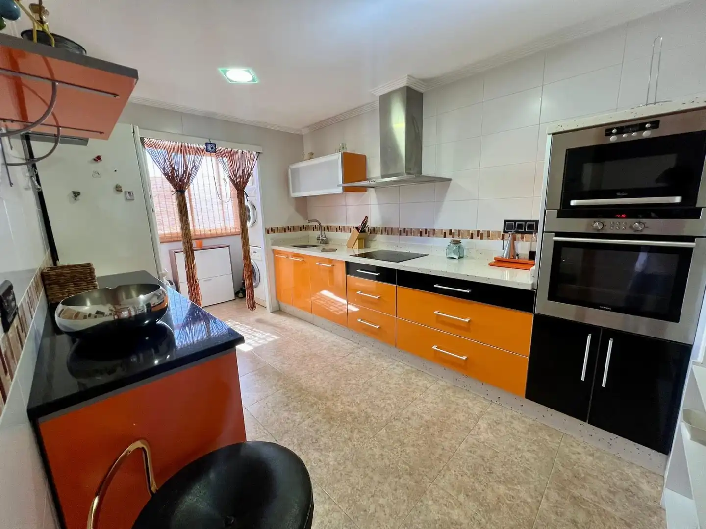 Cocina de Ático de alquiler en Elche / Elx con Aire acondicionado, Calefacción y Terraza