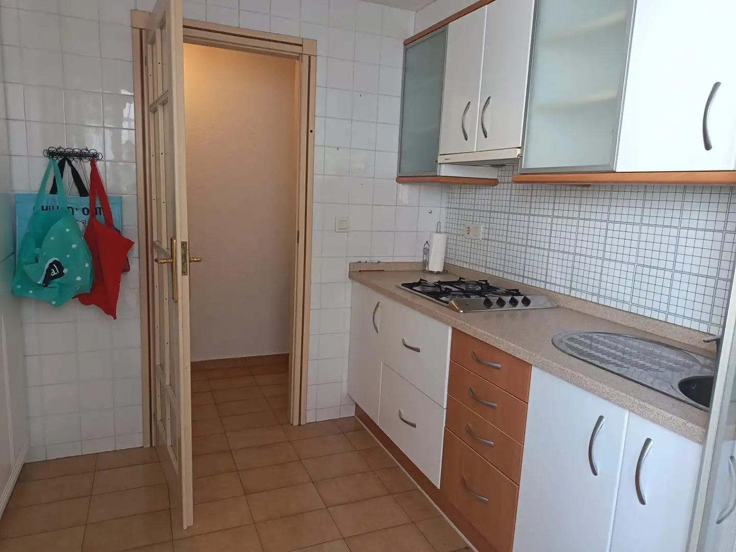 Küche von Wohnung zur Miete in Alicante / Alacant mit Klimaanlage, Terrasse und Möbliert